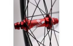 Roues 20" EXPERT Pride Gravity/Control Disque ROUGE MATT