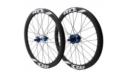 Roues 20" EXPERT Pride Gravity/Control Disque BLEU MATT