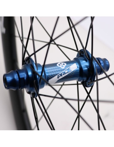 Roues 20" EXPERT Pride Gravity/Control Disque BLEU MATT