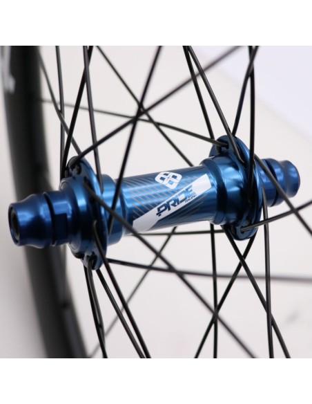 Roues 20" EXPERT Pride Gravity/Control Disque BLEU MATT 2