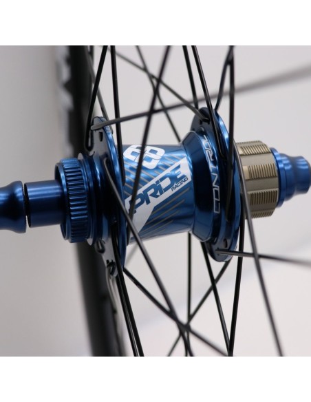 Roues 20" EXPERT Pride Gravity/Control Disque BLEU MATT