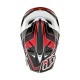 Casque Troy Lee D4 Polyacrylite W/MIPS Block Charcoal / Red