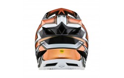 Casque Troy Lee D4 carbon W/MIPS Ever Black / Gold