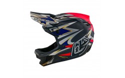 Casque Troy Lee D4 carbon W/MIPS INFERNO GRAY