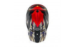 Casque Troy Lee D4 carbon W/MIPS INFERNO GRAY