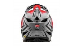 Casque Troy Lee D4 carbon W/MIPS SRAM Red / Black