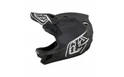 Casque Troy Lee D4 carbon W/MIPS Stealth Black / Silver