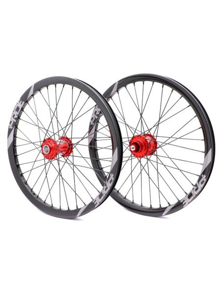 Roues 20" (406) Pride Wave Gloss White Pride Control rouge