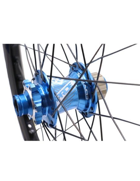 Roues 20" (406) Pride Wave Gloss grey Control rouge 10mm
