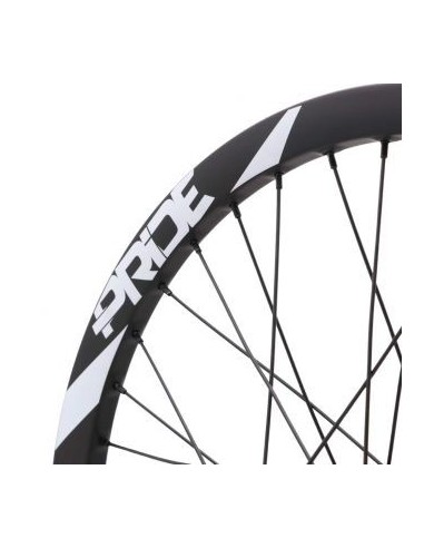 Roues 20" (406) Pride Wave matt white Control rouge 10mm