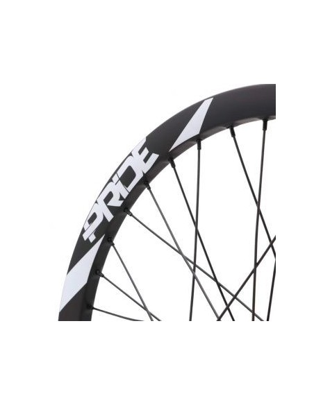 Roues 20" (406) Pride Wave matt white Control rouge 10mm