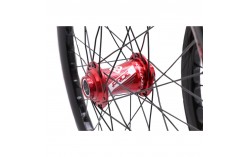 Roues 20" (406) Pride Wave matt white Control rouge 10mm