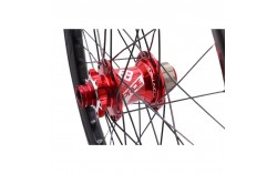 Roues 20" (406) Pride Wave matt white Control rouge 10mm