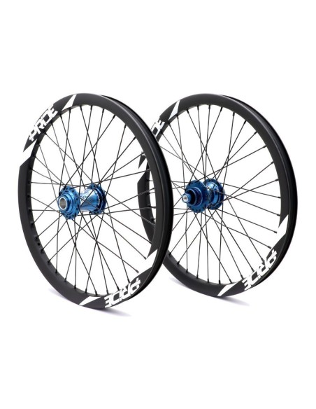 Roues 20" (406) Pride Wave matt white Control rouge 10mm