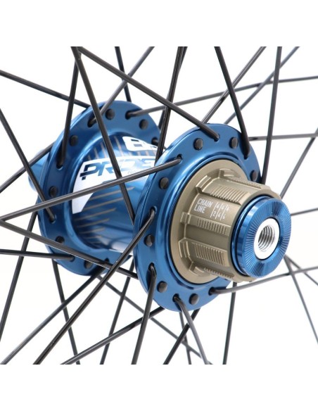 Roues 20" (406) Pride Wave matt white Control rouge 10mm 2