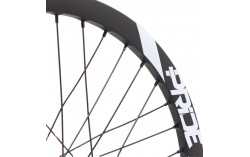 Roues 20" (406) Pride Wave matt white Control rouge 10mm