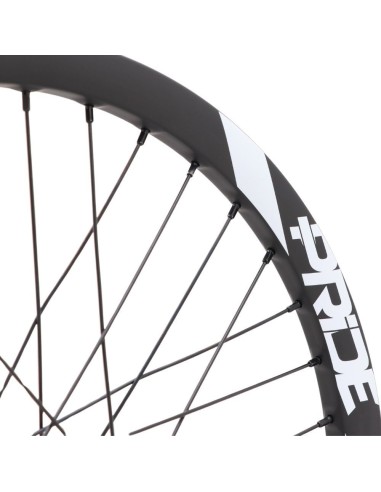 Roues 20" (406) Pride Wave matt white Control rouge 10mm