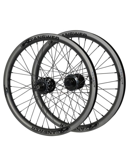 Roues ANSWER Pro Carbon 20mm AV Iso Disc AR