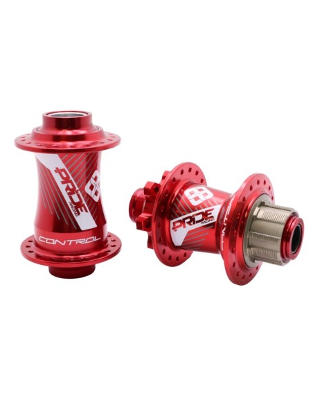 Moyeux Pride Control V2 Pro 15mm 36H rouge