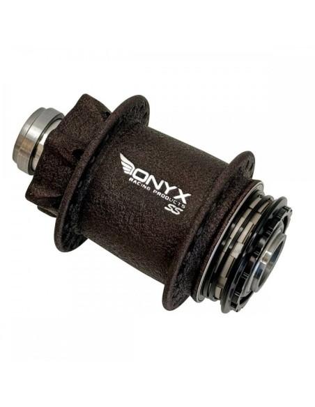 Paire de Moyeux Onyx SOLID 20mm Ultra SS 36H Coffee Ground