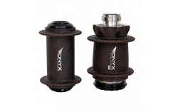 Paire de Moyeux Onyx SOLID 20mm Ultra SS 36H Coffee Ground