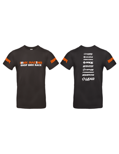 TEE SHIRT BMX RACING NOIR