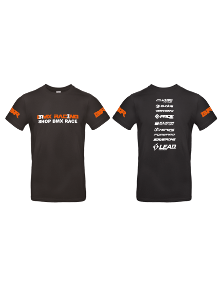 TEE SHIRT BMX RACING NOIR