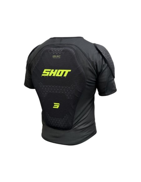 Gilet Shot Airlight - Manches Courtes - Black/Neon Yellow 2