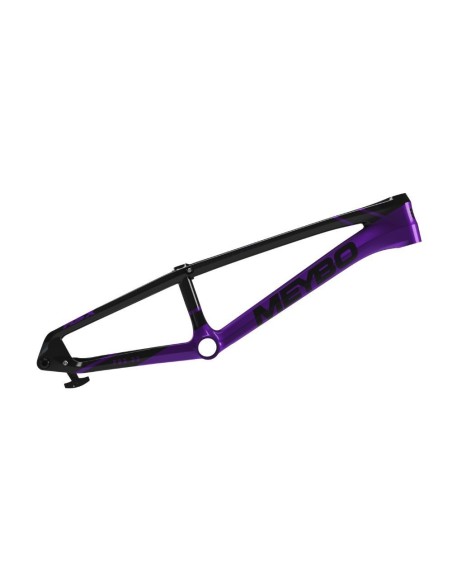 Kit Cadre/Fourche Meybo HSX Carbon 2025 - Black/Purple 2