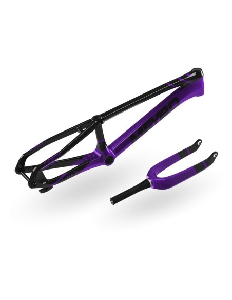 Kit Cadre/Fourche Meybo HSX Carbon 2025 - Black/Purple
