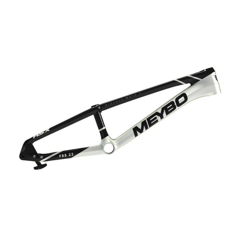 Kit Cadre/Fourche Meybo HSX Carbon 2025 - Black/Pearl White