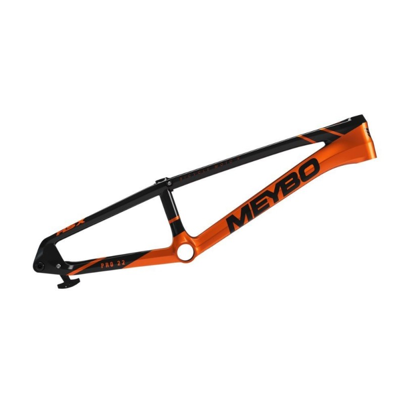Kit Cadre/Fourche Meybo HSX Carbon 2025 - Black/Orange