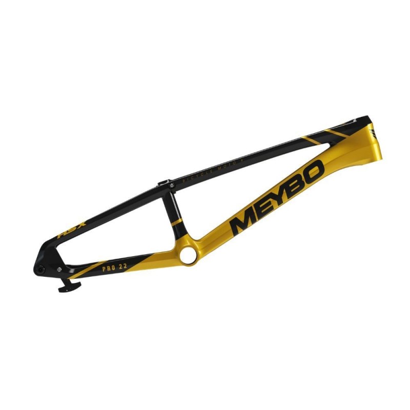 Kit Cadre/Fourche Meybo HSX Carbon 2025 - Black/Gold