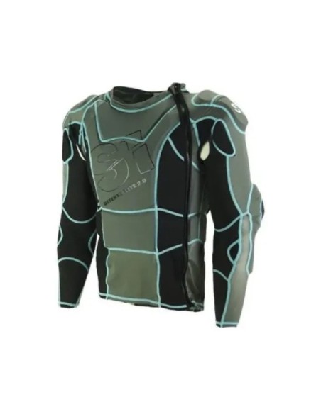 Gilet S1 Defense Elite 2.0 Adulte - Black/Blue