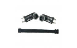 Cadre BMX carbone ICE RAPTOR Noir / Rouge Hot Chili PRO XL