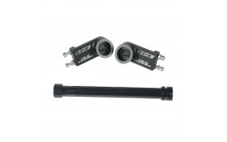 Cadre BMX carbone ICE RAPTOR Noir / Lime Citrik PRO