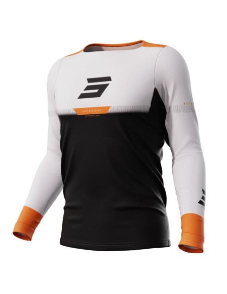 Maillot Manches Longues Shot Rogue Stok Orange - Enfant