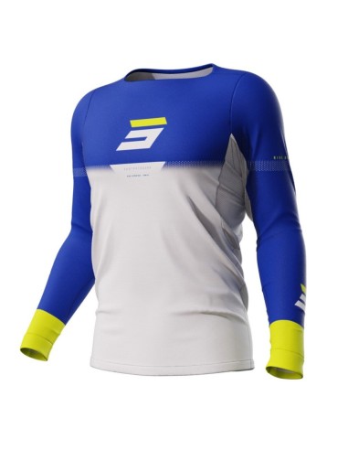 Maillot Manches Longues Shot Rogue Stok Bleu