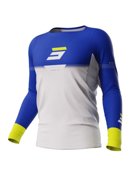 Maillot Manches Longues Shot Rogue Stok Bleu