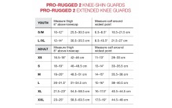 COMBO GENOUX-TIBIA G-FORM PRO RUGGED 2 NOIR