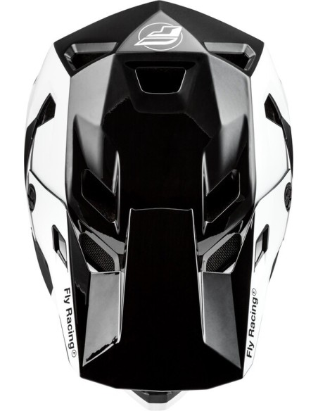 Casque vélo FLY RACING Rayce - noir/blanc/gris