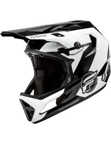 Casque vélo FLY RACING Rayce - noir/blanc/gris