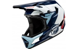 Casque vélo FLY RACING Rayce - rouge/blanc/bleu