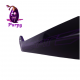 Fourche carbone ICE SWAT2.0 TAPERED 20" Axe Ø 20mm, Noire / Violet Purpy