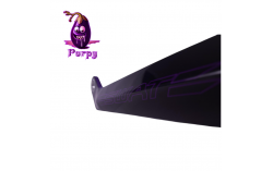 Fourche carbone ICE SWAT2.0 TAPERED 20" Axe Ø 20mm, Noire / Violet Purpy