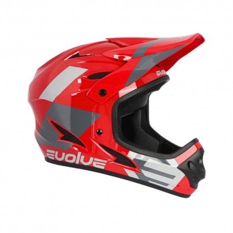 Casque Evolve Storm Glossy Red/Grey