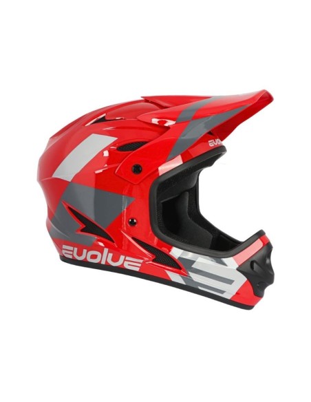 Casque Evolve Storm Glossy Red/Grey