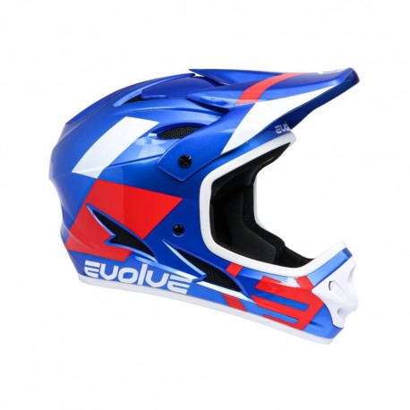 Casque Evolve Storm Glossy Blue/Red/White