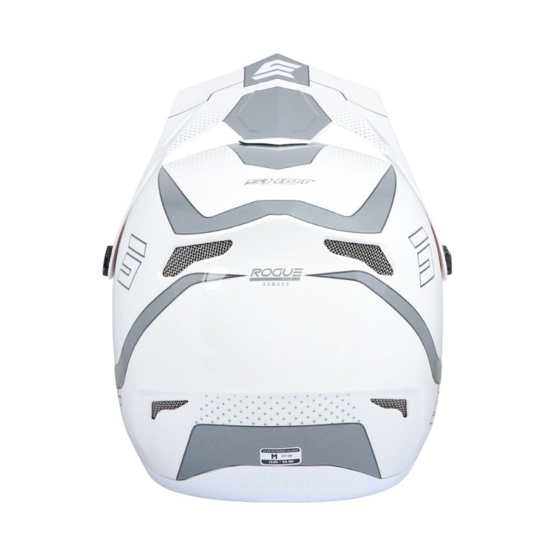 Casque Shot Rogue adulte Armada blanc Pearly