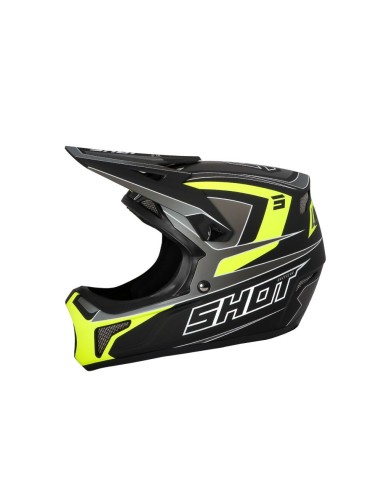 Casque Shot Rogue Enfant Armada noir jaune